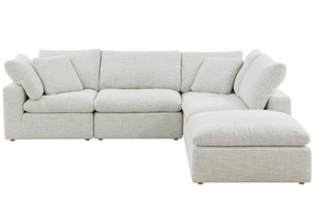 Terra Condo Dream Modular Sectional Coastside Sand by Moe's Home at Eve Furniture