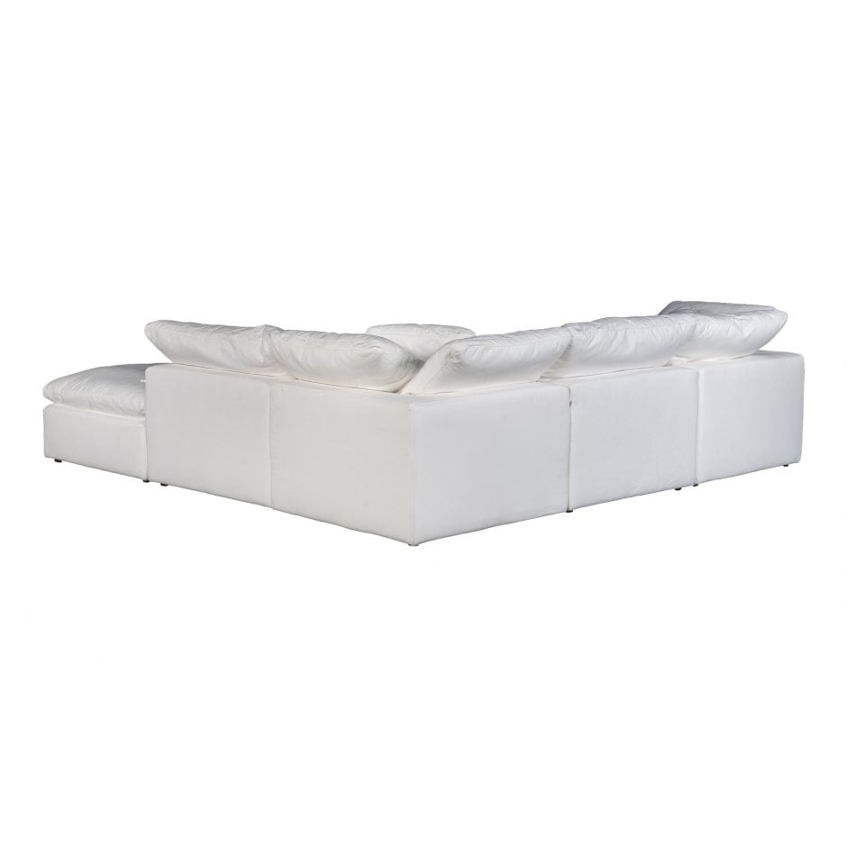 Terra Condo Dream Modular Sectional Cream White by Moe's Home at Eve Furniture