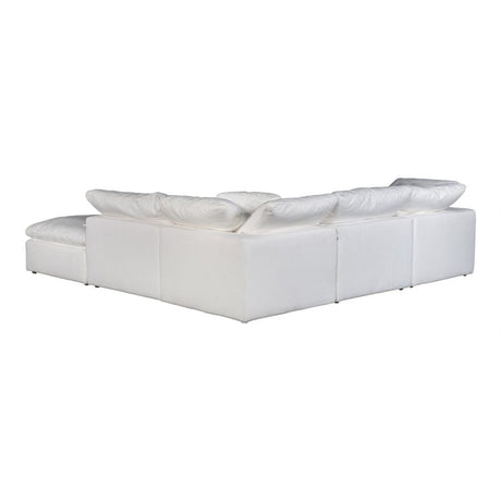 Terra Condo Dream Modular Sectional Cream White by Moe's Home at Eve Furniture