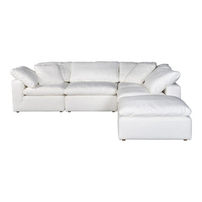 Terra Condo Dream Modular Sectional Cream White by Moe's Home at Eve Furniture