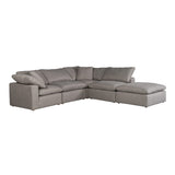 Terra Condo Dream Modular Sectional Light Grey by Moe's Home at Eve Furniture