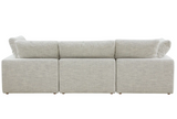 Terra Condo Lounge Modular Sectional Coastside Sand by Moe's Home at Eve Furniture