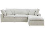 Terra Condo Lounge Modular Sectional Coastside Sand by Moe's Home at Eve Furniture
