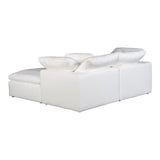 Terra Condo Lounge Modular Sectional Cream White by Moe's Home at Eve Furniture