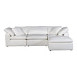 Terra Condo Lounge Modular Sectional Cream White by Moe's Home at Eve Furniture