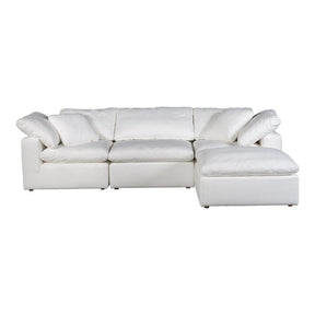 Terra Condo Lounge Modular Sectional Cream White by Moe's Home at Eve Furniture