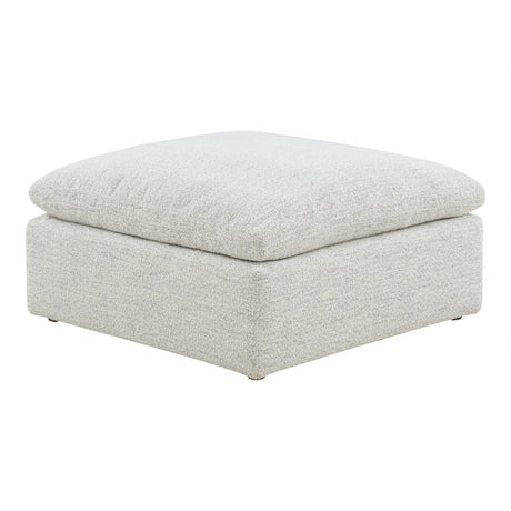 Terra Condo Ottoman Coastside Sand by Moe's Home at Eve Furniture