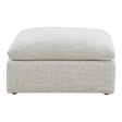 Terra Condo Ottoman Coastside Sand by Moe's Home at Eve Furniture