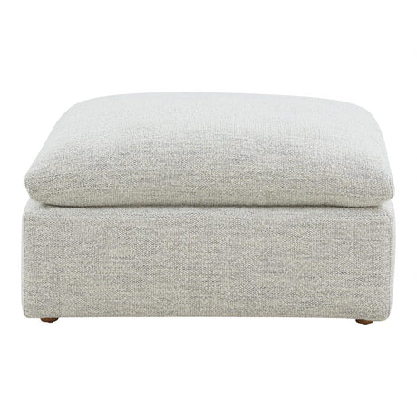 Terra Condo Ottoman Coastside Sand by Moe's Home at Eve Furniture