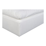 Terra Condo Ottoman Cream White by Moe's Home at Eve Furniture
