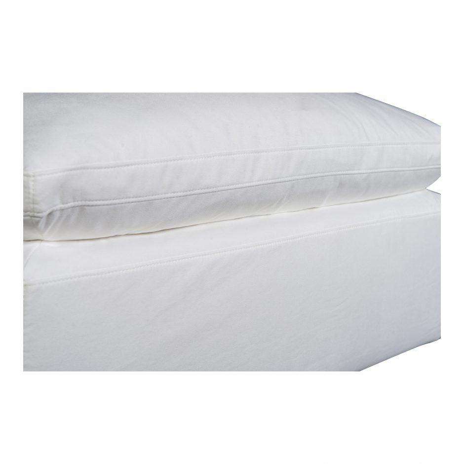 Terra Condo Ottoman Cream White by Moe's Home at Eve Furniture