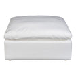 Terra Condo Ottoman Cream White by Moe's Home at Eve Furniture