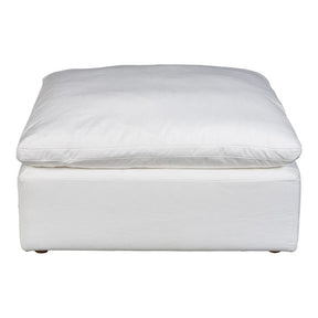 Terra Condo Ottoman Cream White by Moe's Home at Eve Furniture
