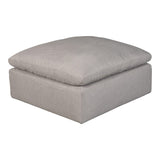 Terra Condo Ottoman Light Grey by Moe's Home at Eve Furniture