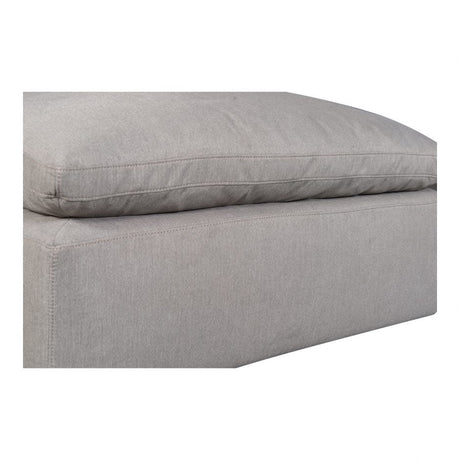 Terra Condo Ottoman Light Grey by Moe's Home at Eve Furniture
