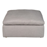 Terra Condo Ottoman Light Grey by Moe's Home at Eve Furniture