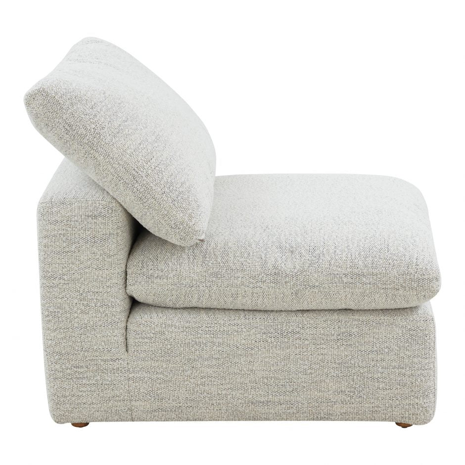 Terra Condo Slipper Chair Coastside Sand by Moe's Home at Eve Furniture