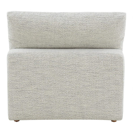 Terra Condo Slipper Chair Coastside Sand by Moe's Home at Eve Furniture