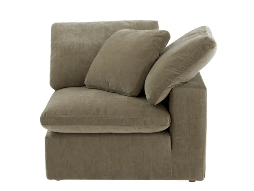 Terra Corner Chair Desert Sage by Moe's Home at Eve Furniture