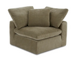 Terra Corner Chair Desert Sage by Moe's Home at Eve Furniture