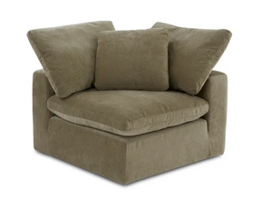 Terra Corner Chair Desert Sage by Moe's Home at Eve Furniture