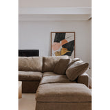 Terra Desert Sage Slipper Chair by Moe's Home at Eve Furniture