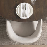 Terra Fluted Dining Table - 4 Niles Chairs - Terra Sideboard by Mercana at Eve Furniture