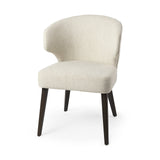 Terra Fluted Dining Table - 6 Niles Chairs - Terra Sideboard by Mercana at Eve Furniture