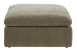 Terra Ottoman Desert Sage by Moe's Home at Eve Furniture