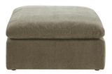Terra Ottoman Desert Sage by Moe's Home at Eve Furniture