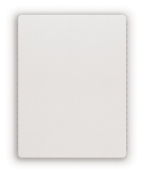 Terra Sleep Firm White California King Mattress by Ashley at Eve Furniture