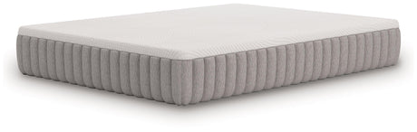 Terra Sleep Firm White Queen Mattress by Ashley at Eve Furniture