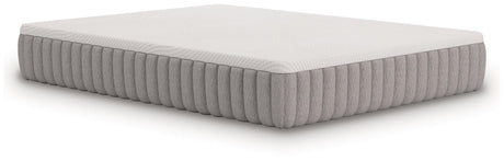 Terra Sleep Medium White Queen Mattress by Ashley at Eve Furniture