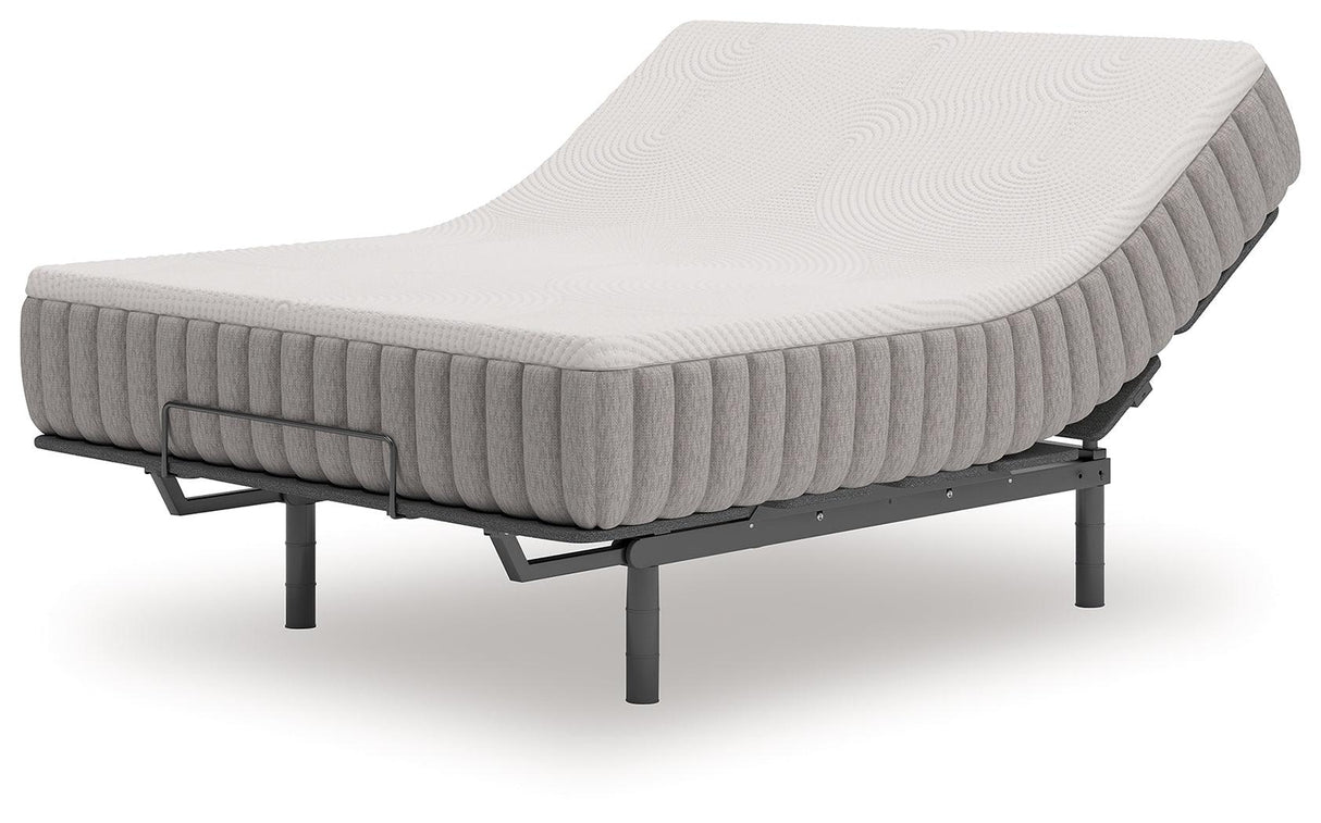 Terra Sleep Medium White Queen Mattress by Ashley at Eve Furniture