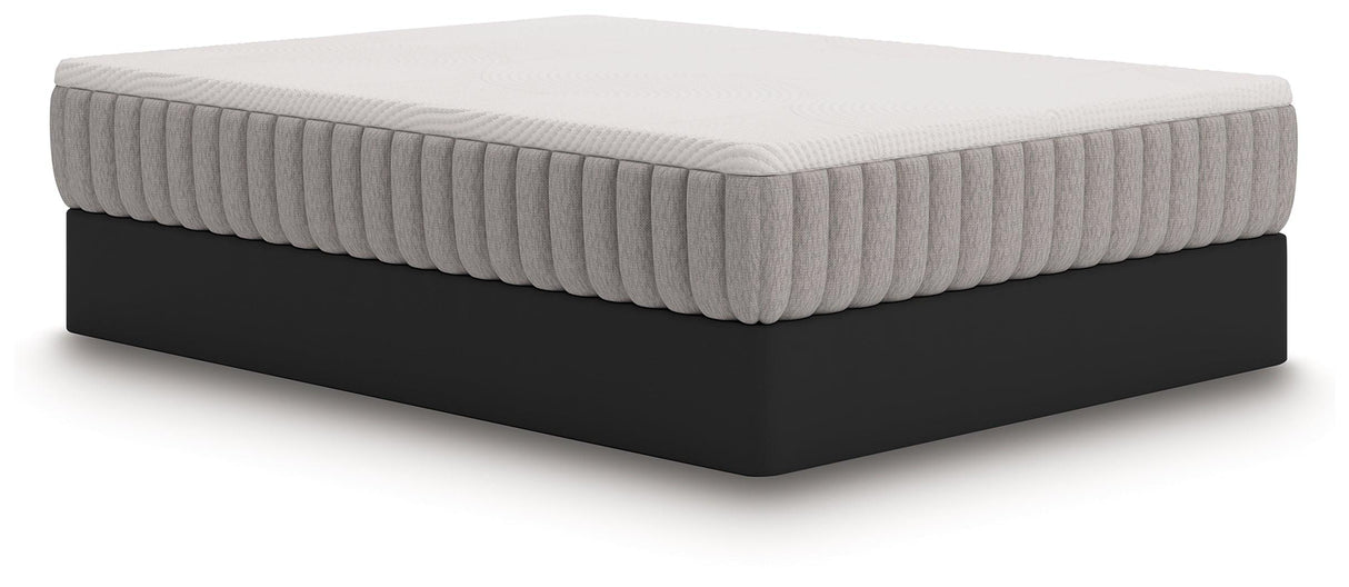 Terra Sleep Medium White Queen Mattress by Ashley at Eve Furniture