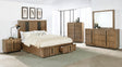 Terrace Ash Brown 5-Piece California King Bedroom Set by Coaster at Eve Furniture