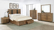 Terrace Ash Brown 5-piece Queen Bedroom Set by Coaster at Eve Furniture