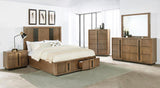 Terrace Ash Brown 5-piece Queen Bedroom Set by Coaster at Eve Furniture