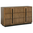 Terrace Ash Brown 6-Drawer Dresser by Coaster at Eve Furniture