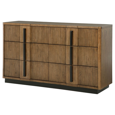 Terrace Ash Brown 6-Drawer Dresser by Coaster at Eve Furniture