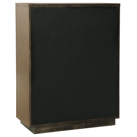 Terrace Ash Brown 6-Piece California King Panel Bedroom Set by Coaster at Eve Furniture