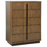 Terrace Ash Brown 6-Piece California King Panel Bedroom Set by Coaster at Eve Furniture