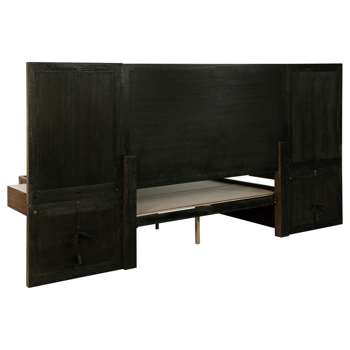 Terrace Ash Brown California King Wall Panel Storage Bed by Coaster at Eve Furniture