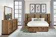 Terrace Ash Brown5-piece Eastern King Panel Bedroom Set by Coaster at Eve Furniture