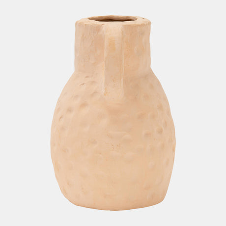 Terracotta 10"h, Texture Vase