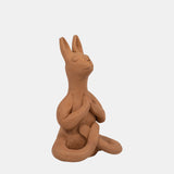 Terracotta, 7" Namaste Yoga Bunny, Natural