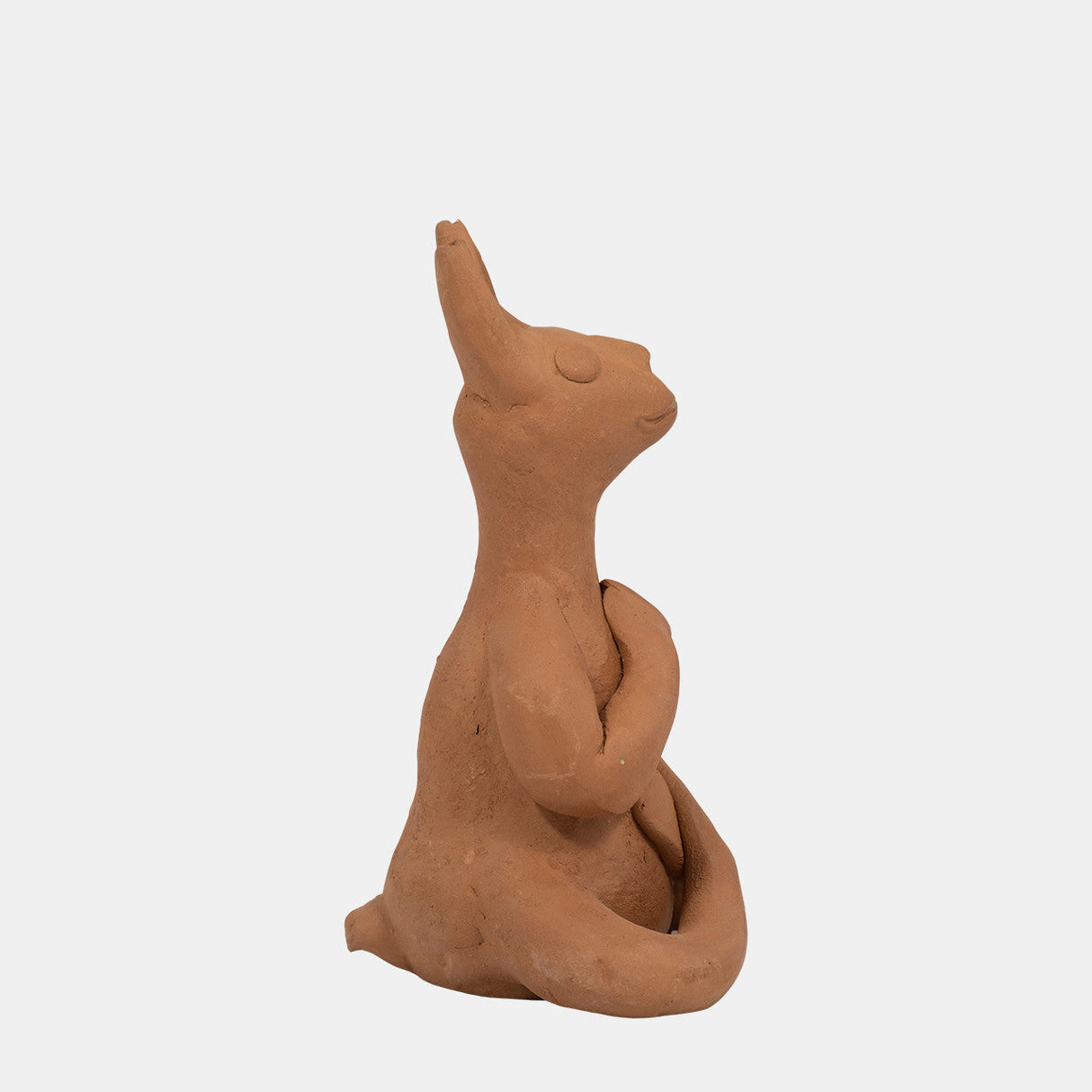 Terracotta, 7" Namaste Yoga Bunny, Natural