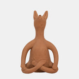 Terracotta, 9" Om Yoga Bunny, Natural