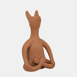 Terracotta, 9" Om Yoga Bunny, Natural