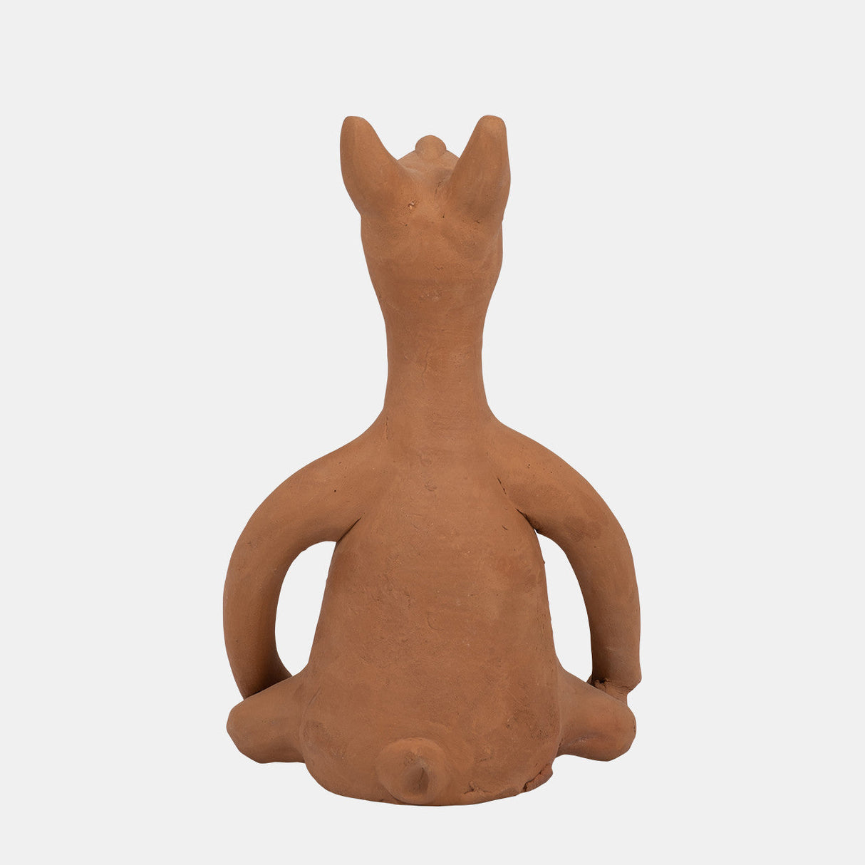 Terracotta, 9" Om Yoga Bunny, Natural